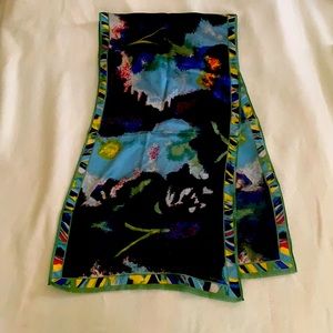 Vintage Albert Nipon Silk Scarf